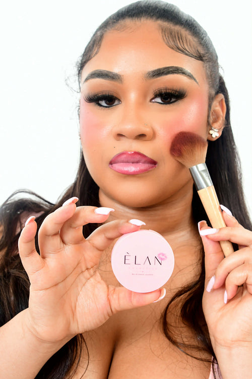 Coral pink blush